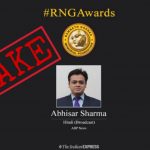 News that Abhisar Sharma Won Award for Best Journalist Turns Out To Be Hoax