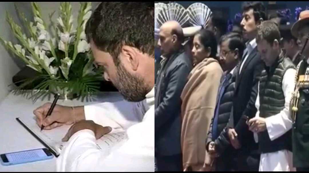 “Was Reading 2 Minutes Condolence Silence On My Phone” Clarifies Rahul Gandhi