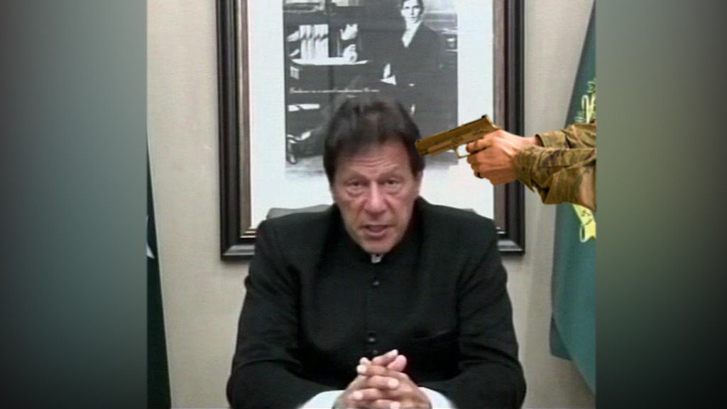 Uncensored Footage Of Imran Khan’s Video Message Leaked