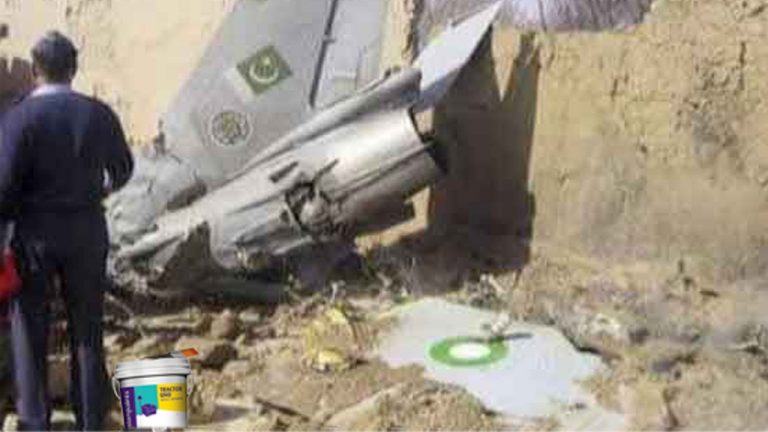 Pakistanis Caught Painting Tricolour On Its Shot Down F-16 Aircraft