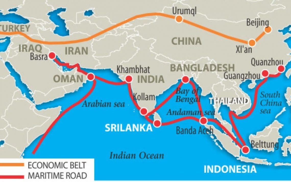 Bri Cpec Map India China The Fauxy Bri Cpec Map India China The Fauxy
