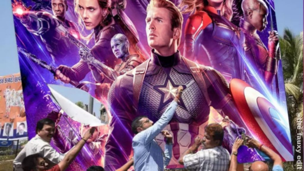 Man Tears End Game Banners Outside Multiplex Saying The Movie Has Spoilers