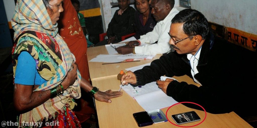 Election commision officers busy watching GoT while rigging happens in West Bengal