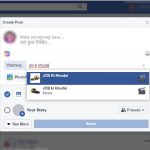FB introduces ‘watching JCB’ just like the ‘eating dinner’ and ‘watching movie’ feature