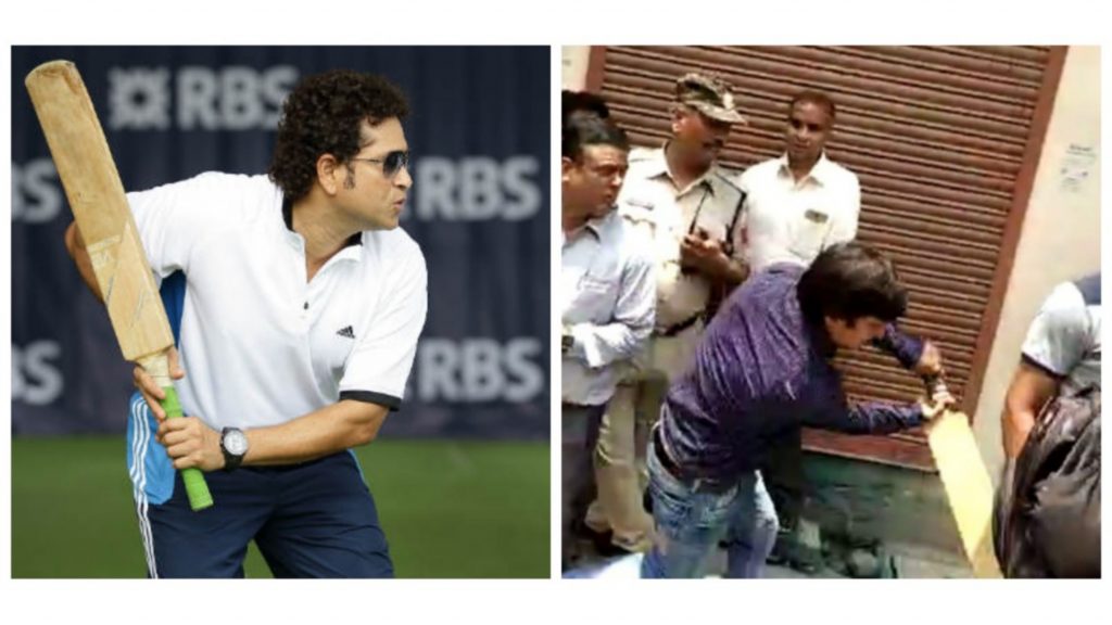 Sachin criticizes Akash Vijayvargiya for not holding the bat correctly