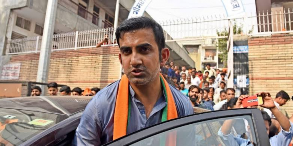 'Dhoni, Dhoni' Slogans At Gautam Gambhir's Rally
