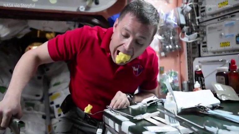 Zomato plans to deliver food to moon by 2022, delivery boys seen practicing eating in zero gravity