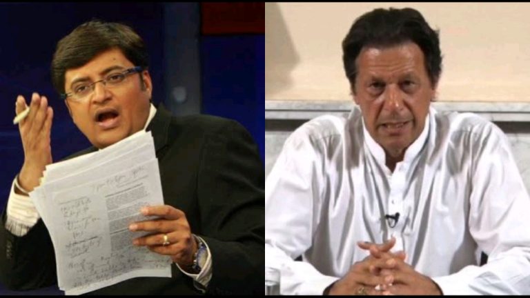 India's plan to capture all land within radius of reach of Arnab's voice : Imran Khan