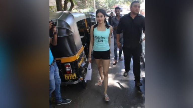 Janhvi Kapoor caught using mobile in auto; says she wants to help boost automobile sector
