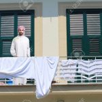 Indian Army captures a Pakistani who was spreading white bedsheet in the balcony, mistaking it for the white flag used for surrender
