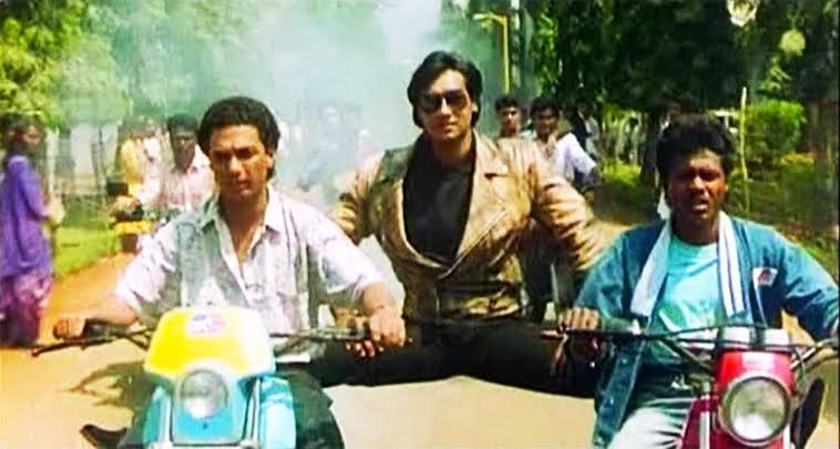 Ajay Devgn fined for riding only one bike at a time