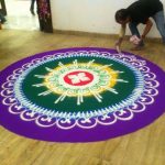 After failing in interview, man draws Rangoli in front of the house of the HR head of the company, gets selected.
