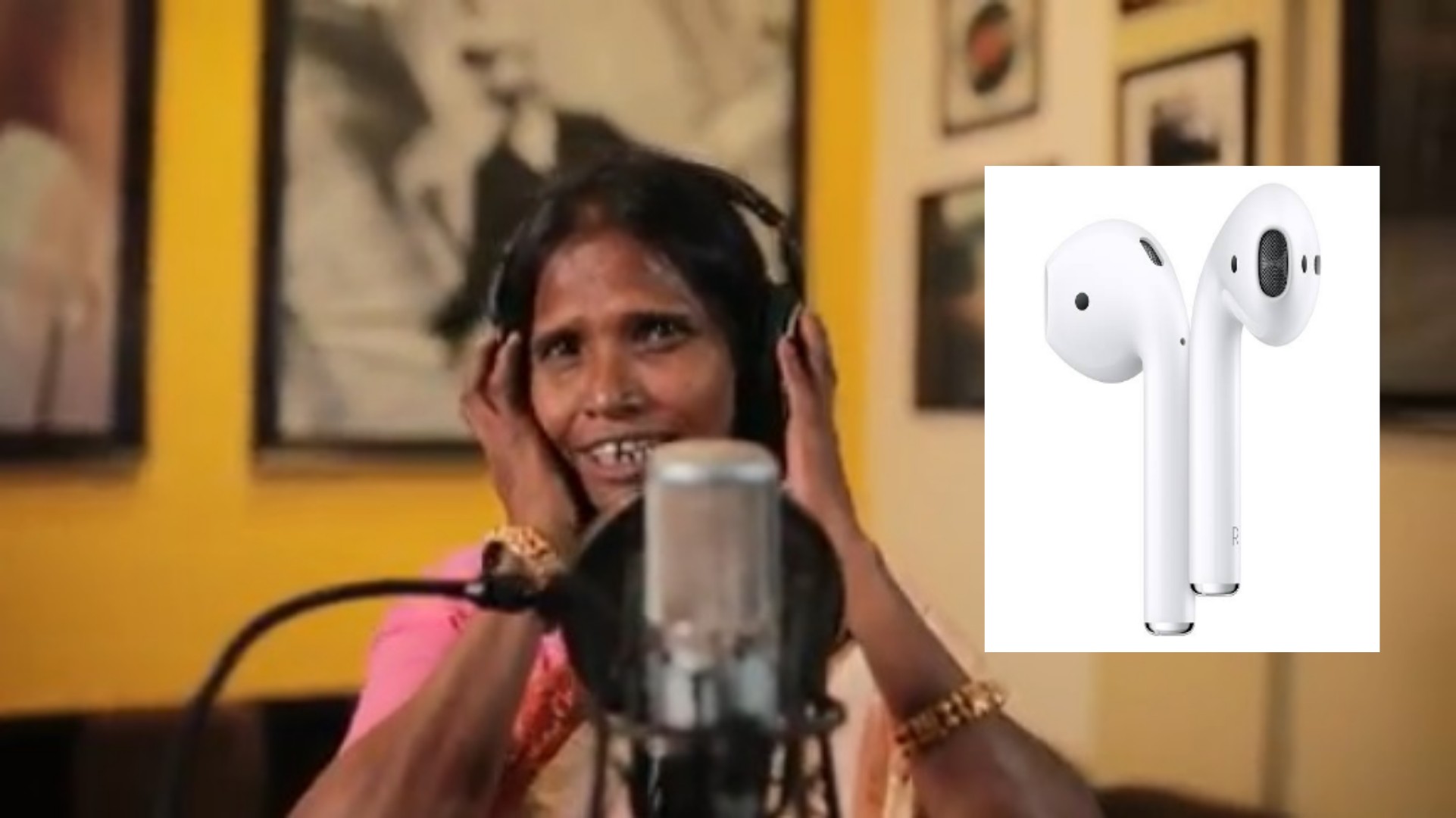 Ranu Mondal's Songs Not Audible in the Apple's AirPods Pro With Noise Cancellation