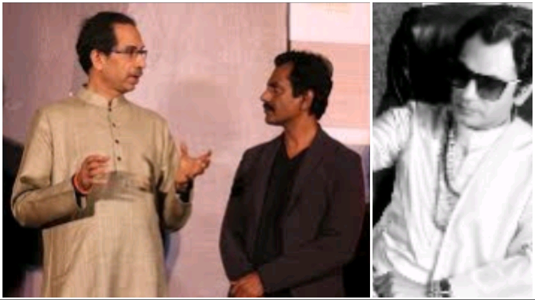 Emotional Uddhav Thackeray mistakenly touches feet of Nawazuddin at the swearing ceremony