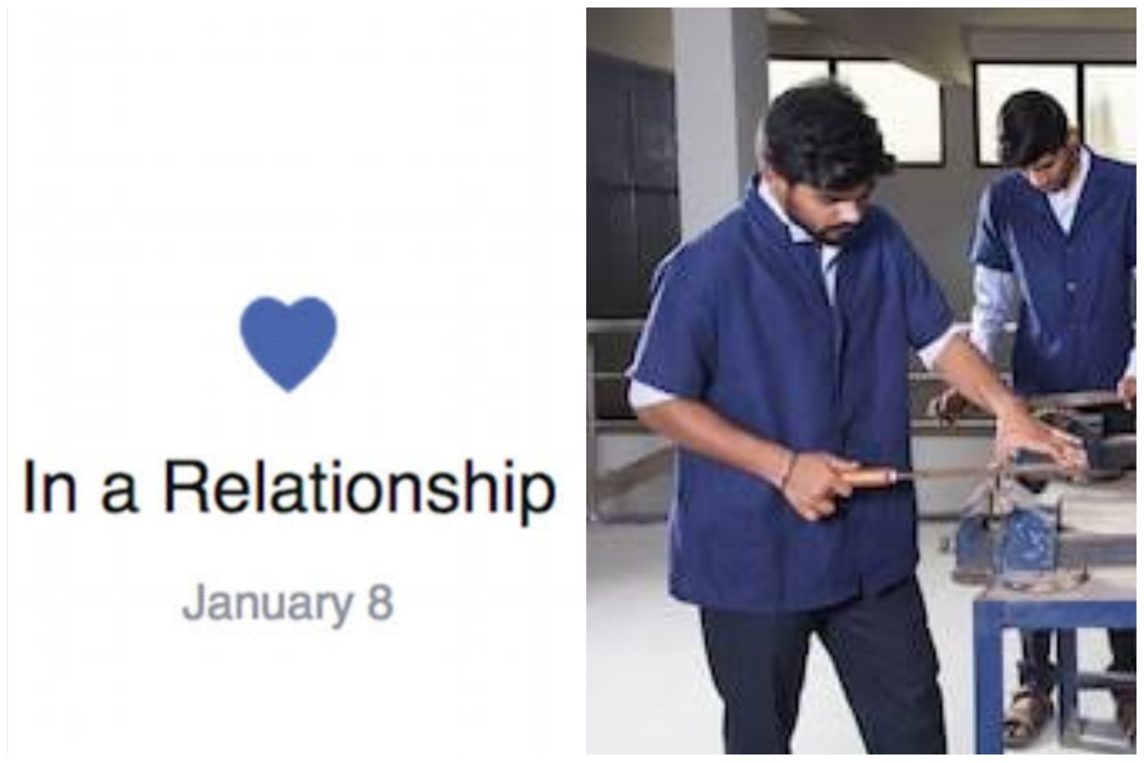 Mechanical engineer suspended after he updates Facebook status to ‘in a relationship’ from single