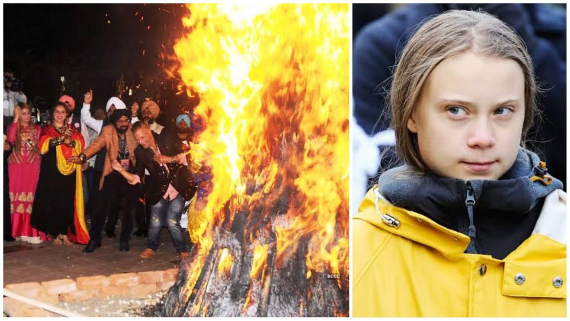 Greta Thunberg skips Lohri event