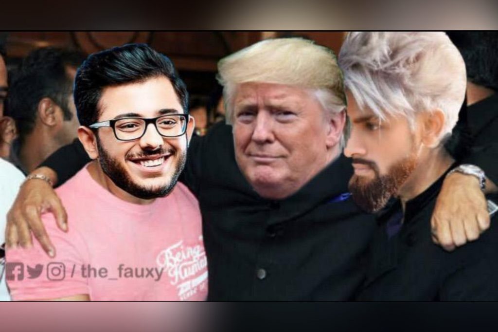 Donald Trump Offers To Mediate Between Youtubers and Tiktokers