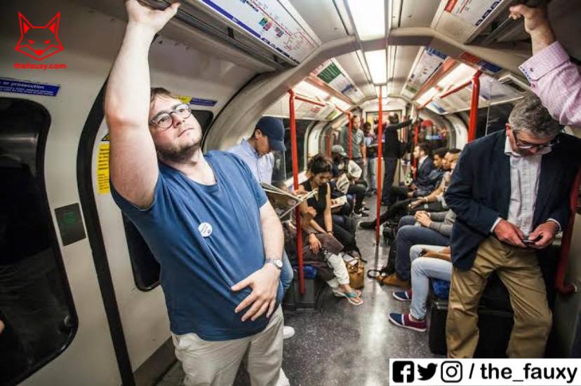 Male Feminist Fakes Pregnancy To Check If Men Give Him Seat In A Crowded Metro