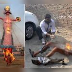 Man Injured While Killing Ravana Within