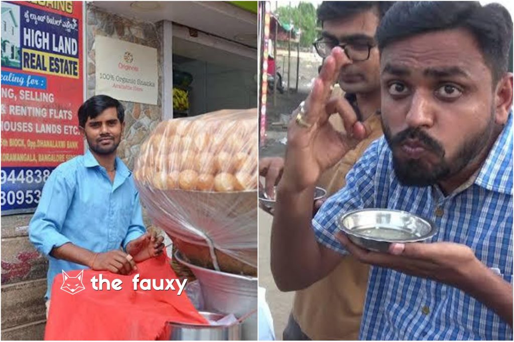 Social Media User Asking People To Help A Pani Puri Seller Turns Out To Be The Pani Puri Seller Himself