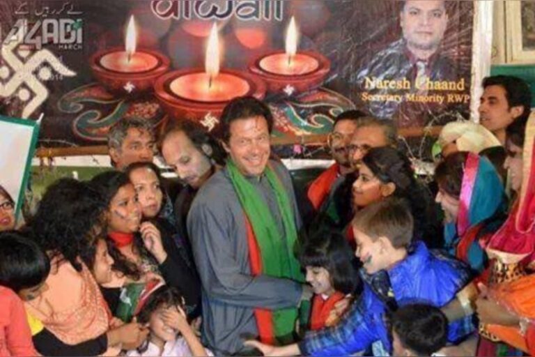 After Three Days Of Diwali, Pakistan PM Imran Khan Manages To Find A Hindu To Give Diwali Greetings