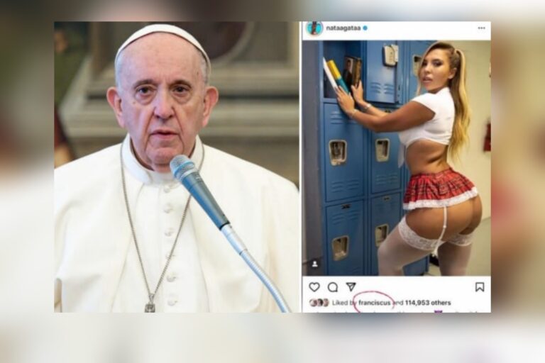 Pope Mistakenly Liked The Picture Of A Bikini Model While Zooming It