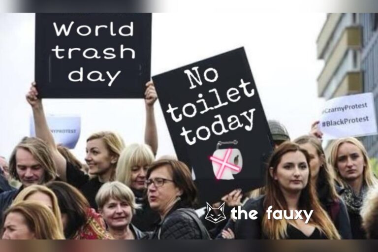 Feminists Avoid Toilet As World Toilet Day Coincides With World Men's Day