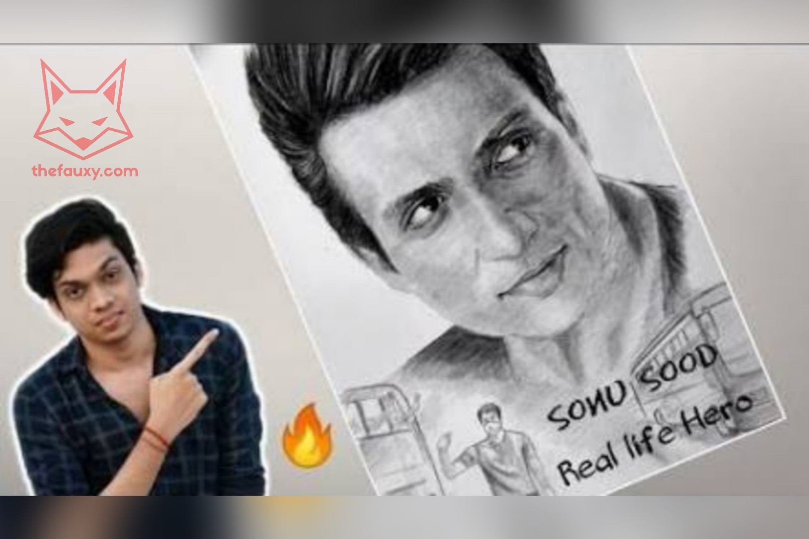 Boy Fails Exam Despite Sonu Sood Providing Him Books As The Boy Spent Whole Year Making Sketches Of Sonu Sood