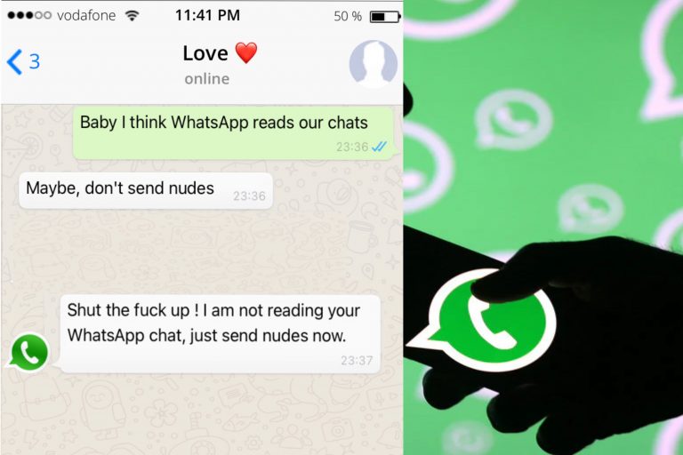 Girlfriend Claims WhatsApp employees reading Her Chats, WhatsApp Employee Rubbishes Her Claim Instantly In The Chat Itself