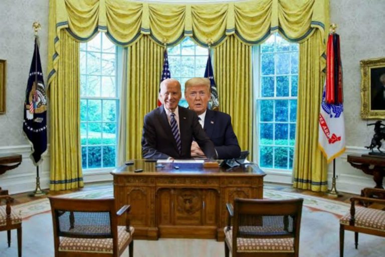 Joe Biden Agrees To Share His Presidential Chair With Donald Trump