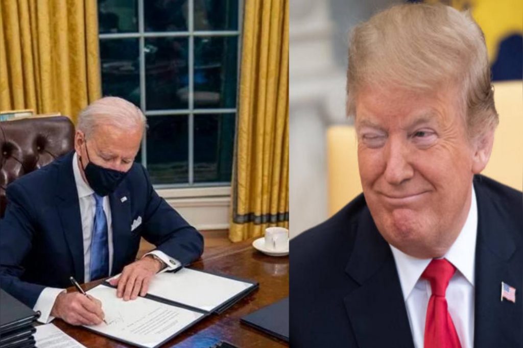 Joe Biden Mistakenly Signs Donald Trump’s Appointment As President