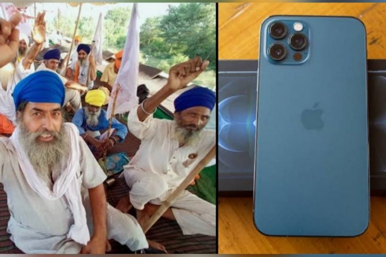 Poor Farmers At Singhu Border Gift Journalist iPhone 12 Pro After The Journalist iPhone 11 Got Stolen