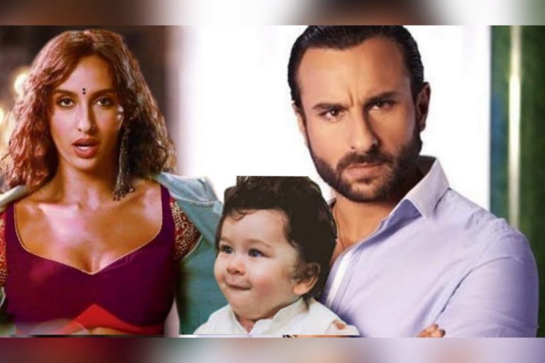 Saif Ali Khan Calls Nora Fatehi A Potential Pedophile After Nora Fathei Says She Wants To Marry Taimur