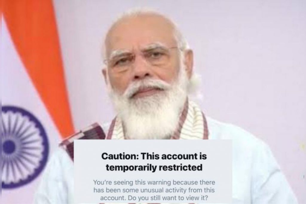 Twitter Restricts PM Modi’s Account, Can Only Send DMs And Wish Birthdays