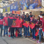 Stone Pelted on RCB Fans
