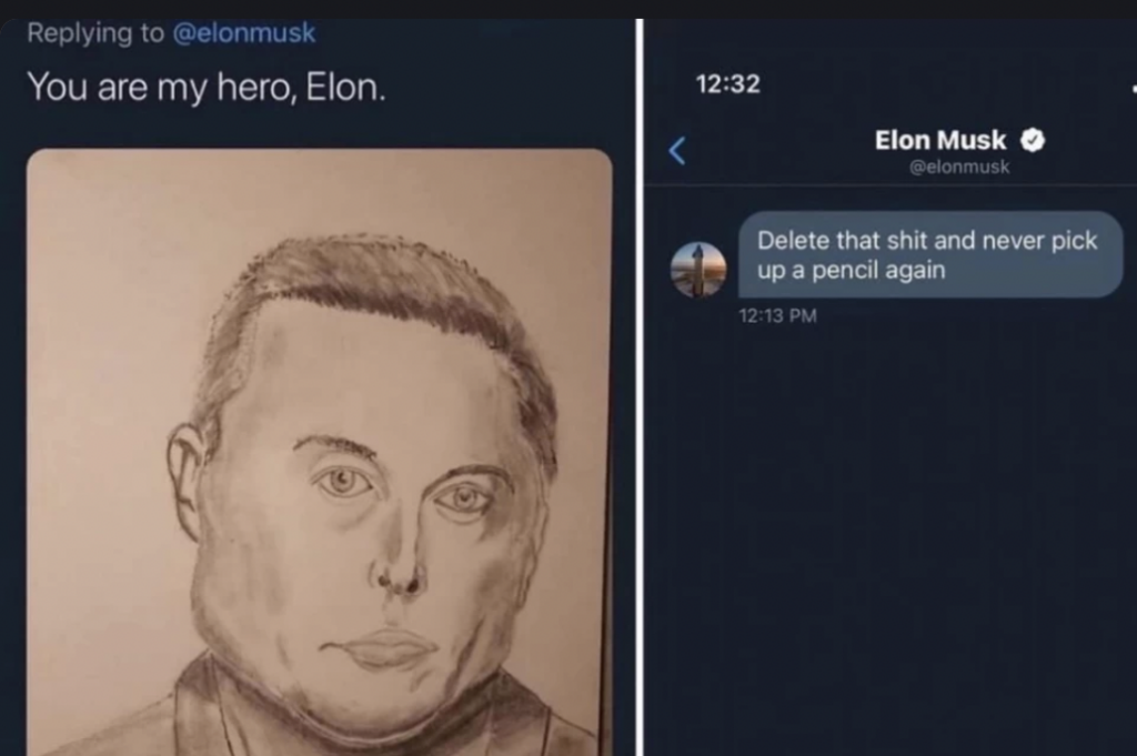 Elon Musk Twitter Share