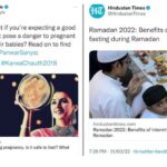 Hindustan Times Journalist Fired Navratri