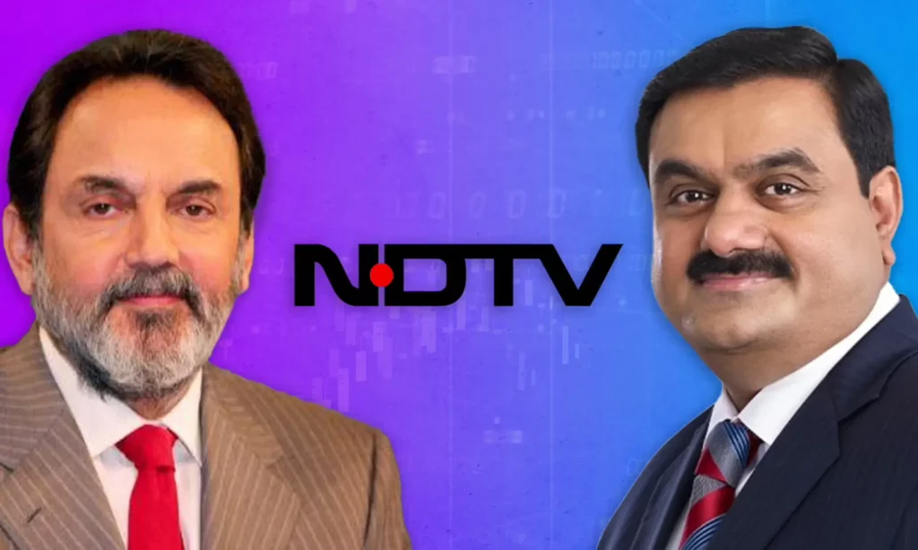 Adani NDTV Ravish Kumar