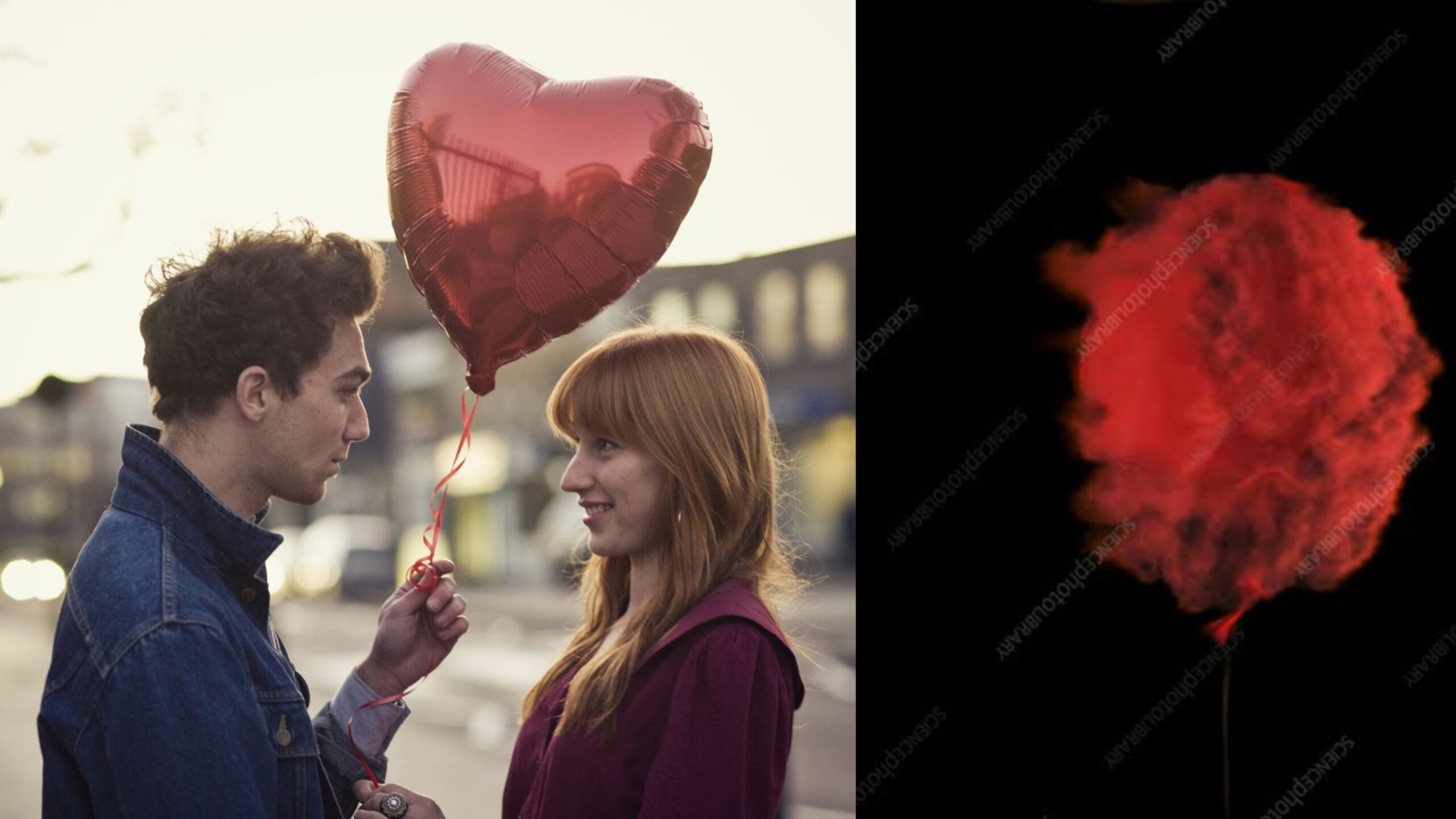 Boy proposes a girl with a heart-shaped balloon, US army shot it down mistaking it for spy balloon