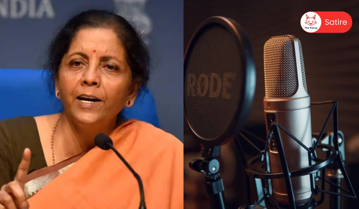 Government to hike GST on Podcast mics after seeing podcasts popping like mushrooms everyday