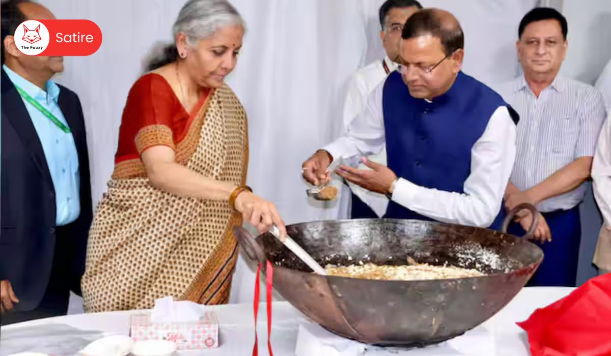 Nirmala Sitharaman to Make Upma Instead of Halwa Before Budget Session Due to Increased GST on Sweet Items