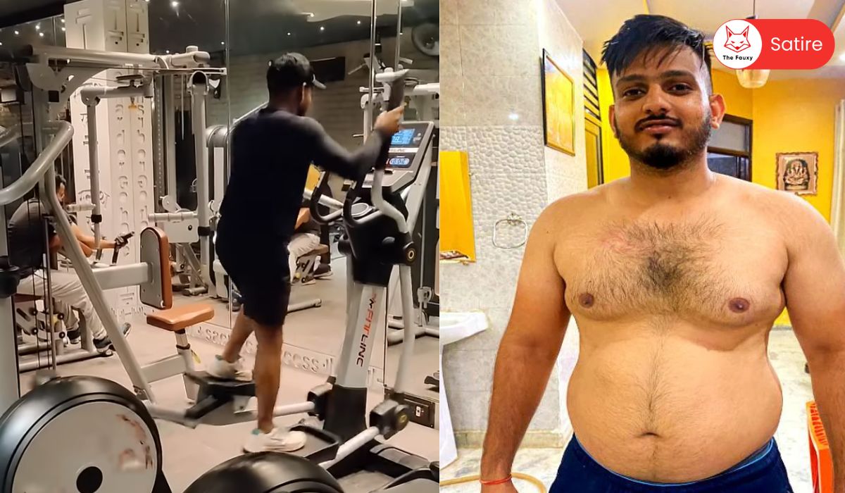 Man who failed to capture his weight-loss journey, gains weight to lose it again