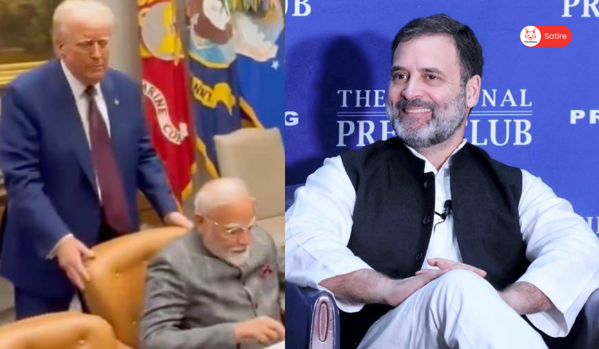 Rahul Gandhi Strong Enough to Pull His Own Chair, Says Congress on Trump Pulling Modi’s Chair