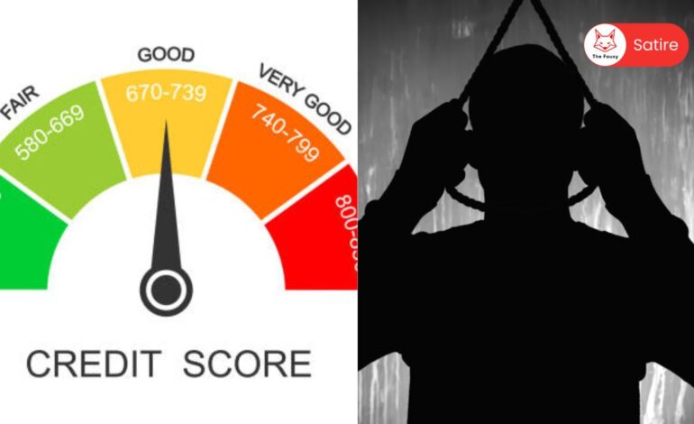 Man Commits Suicide Due to Low CIBIL Score