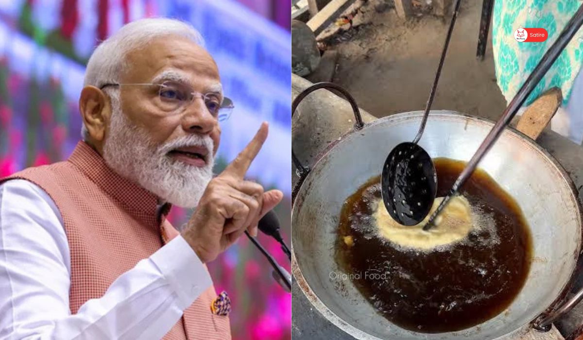 Street Vendors Remain Unaffected as PM Modi Calls for Cutting Edible Oil Consumption, Not Diesel or Petrol