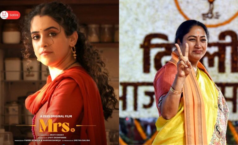 Impact of the movie Mrs., BJP forced to pick a woman as Delhi’s Chief Minister