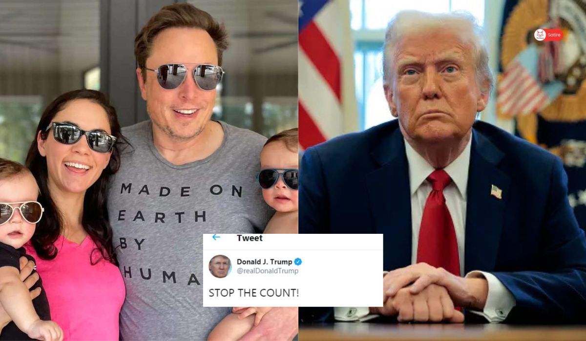 Elon Musk becomes a father for the 14th time, Trump congratulates him and tweets, ‘STOP THE COUNT!’