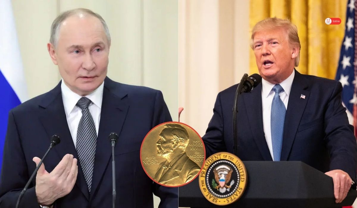 Russia Nominates Donald Trump for Nobel Peace Prize for Exercising Exceptional Restraint with Zelenskyy