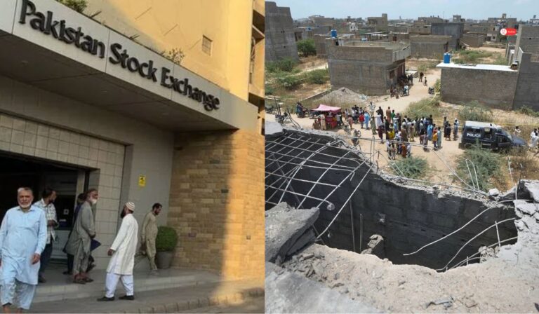 Pakistan Stock Exchange falls by 11 floors