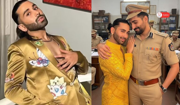 Police Press Additional Charges on Orry After He Attempts His Signature Pose With Officers During His Drug-Case Summons